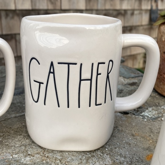 Three Rae Dunn Artisan collection coffee mugs - Picture 5 of 10